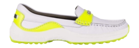 Mocassin ZOO Adventure Dames Mia Wit/Geel