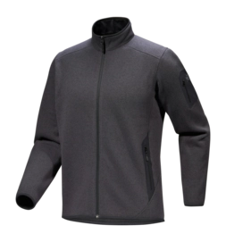 Vest Arc'teryx Men Covert Cardigan Black Heather II 2025