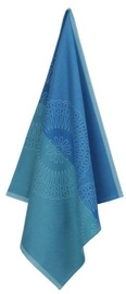 Tea Towel  Elias Flora Seagreen (Set of 2)