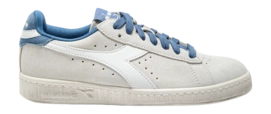 Diadora Unisex Game L Low Suede Waxed Star Weiß Infinity
