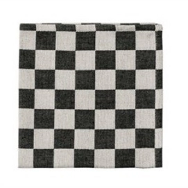 Torchon Elias Pompdoek Black (Set de 2)