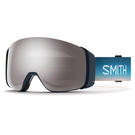 Smith 4D MagMasque de Ski AC Cody Townsend / Chromapop Sun Platinum Mirror / Storm Yellow Flash