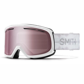 Masque de Ski Smith Femme AS Drift White Shibori Dye / Ignitor Mirror Antifog