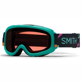 Masque de Ski Smith Kids Gambler Jade Multisport / RC36 Rose Copper Antifog