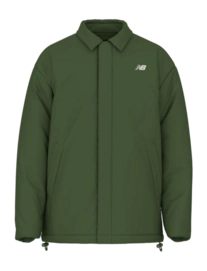 Jas New Balance Men Coaches Jacket Dark Alpine Green