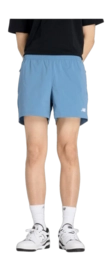 Korte Broek New Balance Men Athletics Stretch Woven Short 5 Shoreline Blue