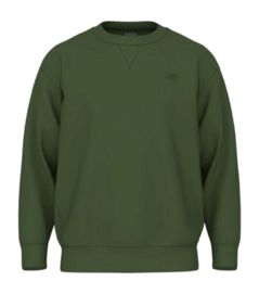 Trui New Balance Men Athletics French Terry Crew Dark Alpine Green