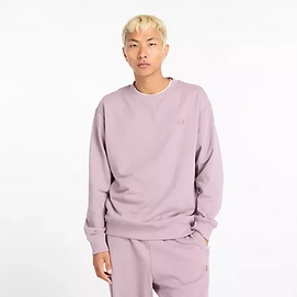 Trui New Balance Men Athletics French Terry Crew Ice Wine