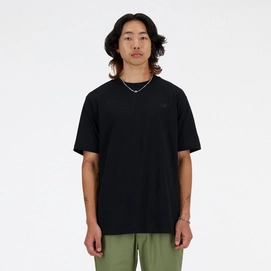T-Shirt New Balance Homme Athletics Cotton Black
