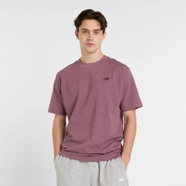 T-Shirt New Balance Men Athletics Cotton Faded Plum Heather