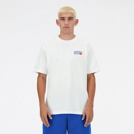 T-Shirt New Balance Men Athletics Premium Logo Sea Salt