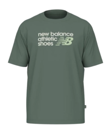 T-shirt New Balance Homme Athletics Premium Logo Poitrine Dark Juniper