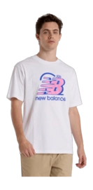 T-Shirt New Balance Men New Balance X Face Oka Smile White