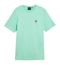 T-Shirt Lyle & Scott Herren Plain Aquamarine