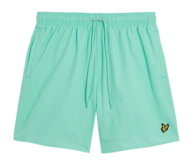 Swimming Trunks Lyle & Scott Men Plain Aquamarine