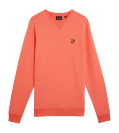 Trui Lyle & Scott Men Crew Neck Coral Stand