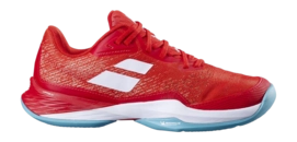 Tennisschoen Babolat Women Jet Mach 3 Clay Fiesta Red