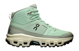 Wanderschuhe On Running Cloudrock Mid WP Damen Mineral / Aloe