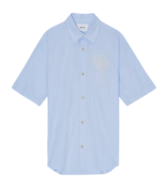 Chemise NN07 Homme Freddy SS APP 5973 Blue Stripe