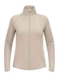 Jacket Odlo Women Zeroweight Warm Hybrid Silver Cloud