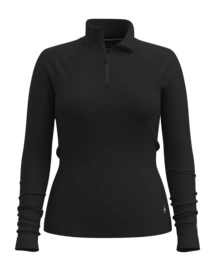 Sweatjacke Smartwool Classic Thermal Merino Base Layer Damen Black