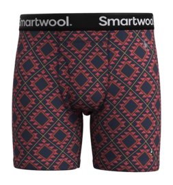 Boxershort Smartwool Men Merino Print Brief Boxed Everyday Scarlet Red