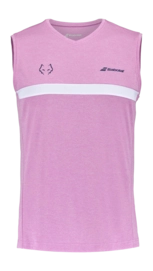 Tanktop Babolat Herren Muscle Tank Juan Lebron Pink Heather