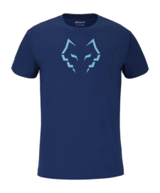 Tennisshirt Babolat Cotton Tee Juan Lebron Herren Estate Blue