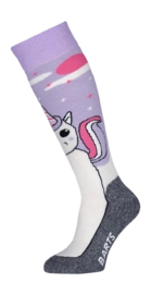Chaussettes de Ski Barts Enfant Skisock Licorne Kids Lilas