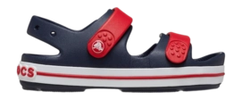 Sandalen Crocs Crocband Cruiser Sandal Kinder Navy Varsity Red