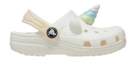 Sabots Crocs Enfant Classique IAM Rainbow Unicorn Chalk