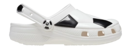 Clogs Crocs Classic Soccer Ball Clog Kinder White Black