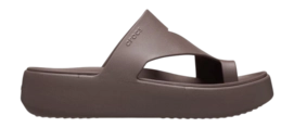 Slipper Crocs Getaway Platform Toe Loop Damen Truffle