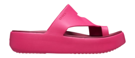 Tongs Crocs Femme Getaway Platform Toe Loop Dragon Fruit