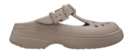 Clogs Crocs Classic Mary Jane Clog Damen Taupe