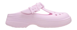 Klomp Crocs Women Classic Mary Jane Clog Pink Milk