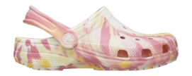 Klomp Crocs Kids Classic Glow Marbled Clog Daylily Multi