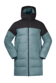 Jacket Bergans Unisex Oslo Urban Down Parka Grey Sage/Black