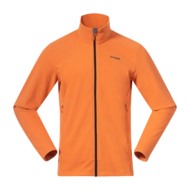 Vest Bergans Men Finnsnes Fleece Jacket Faded Orange