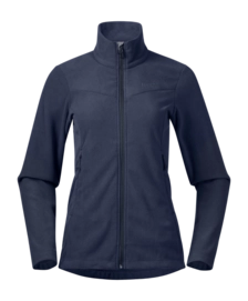 Vest Bergans Women Finnsnes Fleece Jacket Navy Blue