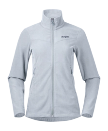 Zip Sweatshirt Bergans Women Finnsnes Fleece Jacket Husky Blue
