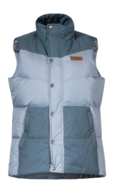 Weste Bergans Nordmarka Outdoor Down Vest Damen Husky Blue/Orion Blue