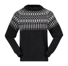 Pullover Bergans Nordmarka Merino Jumper Herren Dark Shadow Grey/Aluminium
