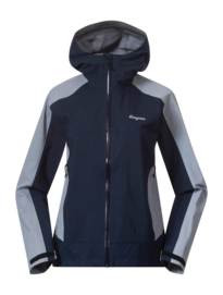 Jacke Bergans Vaagaa Allround 3L Shell Jacket Damen Navy Blue/Husky Blue
