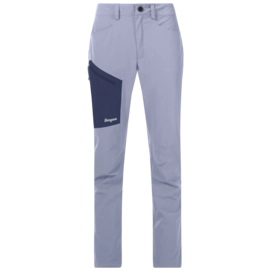 Trousers Bergans Women Vaagaa Light Softshell Pants Husky Blue/Navy Blue