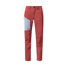 Pantalon Bergans Women Vaagaa Light Softshell Pants Rusty Dust/Husky Blue