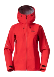 Jacke Bergans Rabot Allround 3L Shell Jacket Damen Fire Red