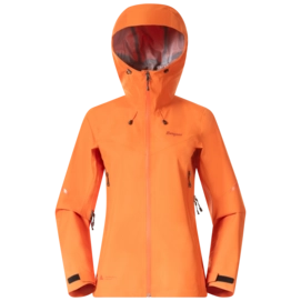 Jacket Bergans Women Rabot Light 3L Shell Jacket Alert Orange