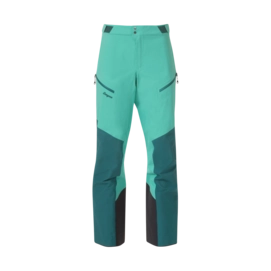 Hose Bergans Tind 3L Shell Pants Damen Light Malachite Green/Malachite Green