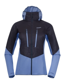 Jacket Bergans Women Tind Light Insulated Jacket Navy Blue/Blueberry Milk